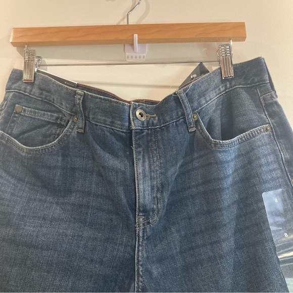 EDDIE BAUER Sz 8 Boyfriend Slim Heritage  Wash Jeans NEW WITH TAG - Picture 14 of 15